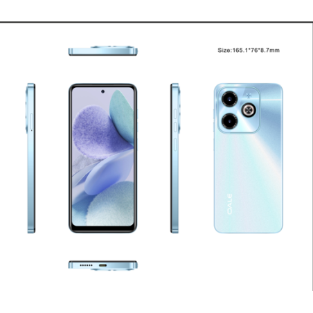 OALE Hot 40 Pro – 6.6″ HD+ Display •3 GB + 64 GB Storage