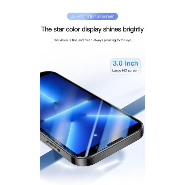 XS18 Pro Mini Smartphone – 3" Display, Android 8.1, Dual SIM, 2GB+16GB, MTK6580, 1000mAh