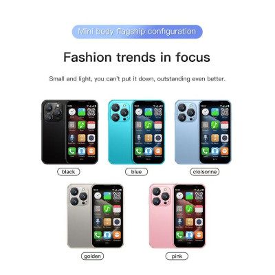 XS18 Pro Mini Smartphone – 3" Display, Android 8.1, Dual SIM, 2GB+16GB, MTK6580, 1000mAh