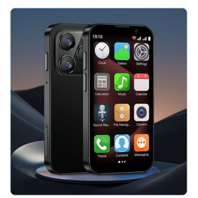 XS18 Pro Mini Smartphone – 3" Display, Android 8.1, Dual SIM, 2GB+16GB, MTK6580, 1000mAh