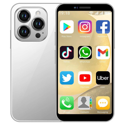 i16 Mini Smartphone – 3.75" Display, Dual SIM, Compact Android Mobile