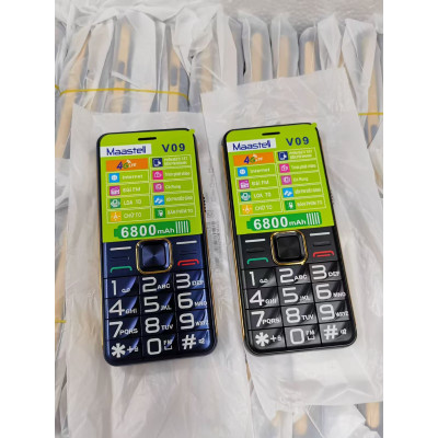 V9 Ultra-Slim Feature Phone – 2.0" Display, Dual SIM, Type-C Charging, Rear Camera, 73g Lightweight