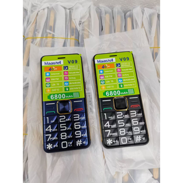 V9 Ultra-Slim Feature Phone – 2.0" Display, Dual SIM, Type-C Charging, Rear Camera, 73g Lightweight