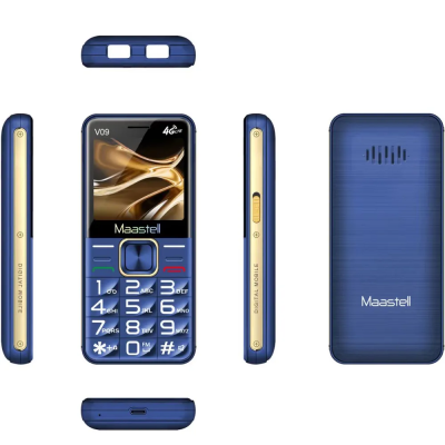V9 Ultra-Slim Feature Phone – 2.0" Display, Dual SIM, Type-C Charging, Rear Camera, 73g Lightweight