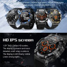 TFT Screen Bluetooth Call Smart Watch, Support Heart Rate / Blood Pressure Monitoring