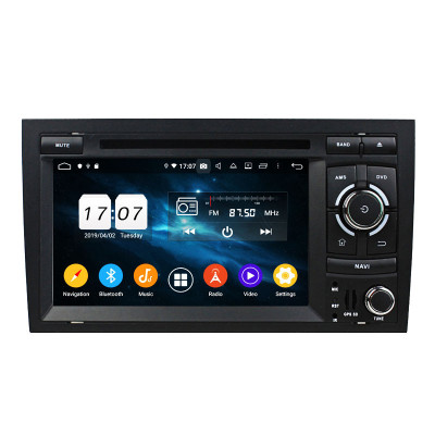 ANDROID 10 CAR RADIO FOR AUDI A4 (2002–2008) – COMPATIBLE 7" TOUCHSCREEN GPS BLUETOOTH DSP ANDROID 10 CAR RADIO FOR AUDI A4 (2002–2008) – COMPATIBLE 7" TOUCHSCREEN GPS BLUETOOTH DSP
