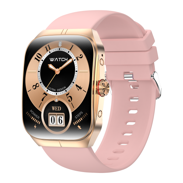 Smartwatch – 1.95" AMOLED Display, Bluetooth 5.3, NFC & Voice Control
