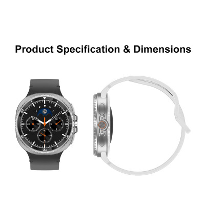 Smartwatch – 1.43" AMOLED Display, Bluetooth 5.4, Wireless Charging & Advanced Fitness Tracking Smartwatch – 1.43" AMOLED Display, Bluetooth 5.4, Wireless Charging & Advanced Fitness Tracking