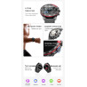 Fashionable and Versatile Female Smart Watch