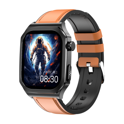 Smart Health Watch – 2.04" IPS HD Display, ECG, Glucose & Multi-Sensor Wellness Tracker