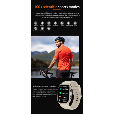 Smartwatch – 2.01" TFT Display, Bluetooth Calling, Fitness & Health Tracker with IP68 Waterproof Smartwatch – 2.01" TFT Display, Bluetooth Calling, Fitness & Health Tracker with IP68 Waterproof