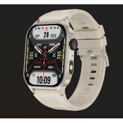 Smartwatch – 2.01" TFT Display, Bluetooth Calling, Fitness & Health Tracker with IP68 Waterproof Smartwatch – 2.01" TFT Display, Bluetooth Calling, Fitness & Health Tracker with IP68 Waterproof