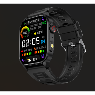 Smartwatch – 2.01" TFT Display, Bluetooth Calling, Fitness & Health Tracker with IP68 Waterproof Smartwatch – 2.01" TFT Display, Bluetooth Calling, Fitness & Health Tracker with IP68 Waterproof
