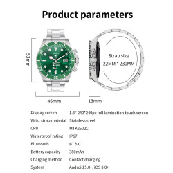 Amazing Rotary Encoders Bluetooth Calling smart watch