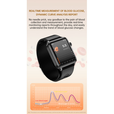 Smart Health Watch – 1.65" IPS Display, Airbag Blood Pressure Monitor, Heart & Oxygen Tracker Smart Health Watch – 1.65" IPS Display, Airbag Blood Pressure Monitor, Heart & Oxygen Tracker