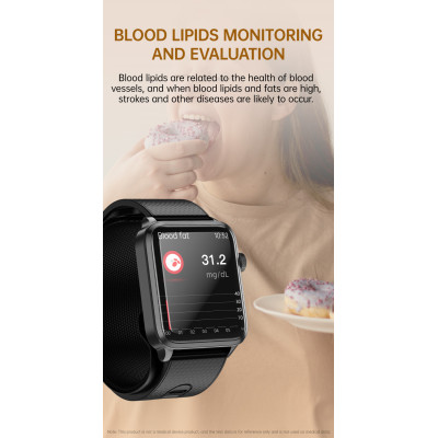 Smart Health Watch – 1.65" IPS Display, Airbag Blood Pressure Monitor, Heart & Oxygen Tracker Smart Health Watch – 1.65" IPS Display, Airbag Blood Pressure Monitor, Heart & Oxygen Tracker