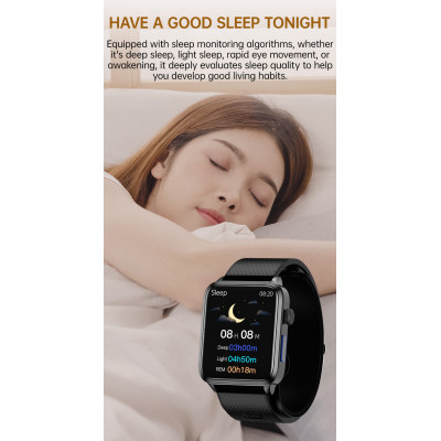 Smart Health Watch – 1.65" IPS Display, Airbag Blood Pressure Monitor, Heart & Oxygen Tracker Smart Health Watch – 1.65" IPS Display, Airbag Blood Pressure Monitor, Heart & Oxygen Tracker