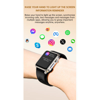 Smart Health Watch – 1.65" IPS Display, Airbag Blood Pressure Monitor, Heart & Oxygen Tracker Smart Health Watch – 1.65" IPS Display, Airbag Blood Pressure Monitor, Heart & Oxygen Tracker