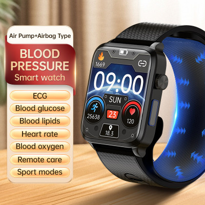 Smart Health Watch – 1.65" IPS Display, Airbag Blood Pressure Monitor, Heart & Oxygen Tracker Smart Health Watch – 1.65" IPS Display, Airbag Blood Pressure Monitor, Heart & Oxygen Tracker