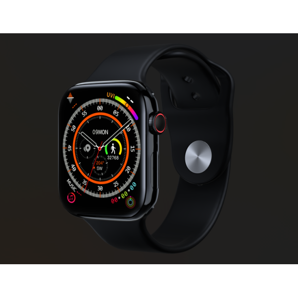 Smart AI Watch – 2.04" AMOLED Display | GPT Assistant | NFC | Wireless Charging
