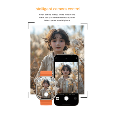 Smart AI Watch – 2.02" Full Screen | GPT Assistant | NFC | Wireless Charging | Dual Health Sensors