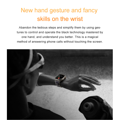 Smart AI Watch – 2.02" Full Screen | GPT Assistant | NFC | Wireless Charging | Dual Health Sensors