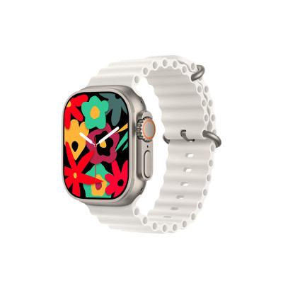 Smart AI Watch – 2.02" Full Screen | GPT Assistant | NFC | Wireless Charging | Dual Health Sensors