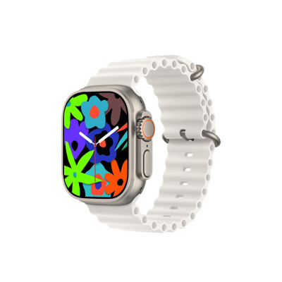 Smart AI Watch – 2.02" Full Screen | GPT Assistant | NFC | Wireless Charging | Dual Health Sensors