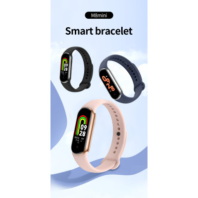 Smart Fitness Band – 0.96" TFT Color Display | Heart Rate | IP68 Waterproof | Bluetooth 5.1 Smart Fitness Band – 0.96" TFT Color Display | Heart Rate | IP68 Waterproof | Bluetooth 5.1
