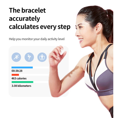 Smart Fitness Band – 0.96" TFT Color Display | Heart Rate | IP68 Waterproof | Bluetooth 5.1 Smart Fitness Band – 0.96" TFT Color Display | Heart Rate | IP68 Waterproof | Bluetooth 5.1