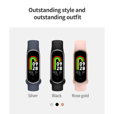 Smart Fitness Band – 0.96" TFT Color Display | Heart Rate | IP68 Waterproof | Bluetooth 5.1 Smart Fitness Band – 0.96" TFT Color Display | Heart Rate | IP68 Waterproof | Bluetooth 5.1
