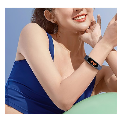 Smart Fitness Band – 0.96" TFT Color Display | Heart Rate | IP68 Waterproof | Bluetooth 5.1 Smart Fitness Band – 0.96" TFT Color Display | Heart Rate | IP68 Waterproof | Bluetooth 5.1