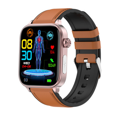Smart Health Watch with ECG – Glucose & Lipid Monitoring