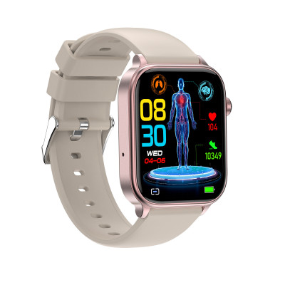 Smart Health Watch with ECG – Glucose & Lipid Monitoring