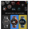 Waterproof sport fitness watches touch screen