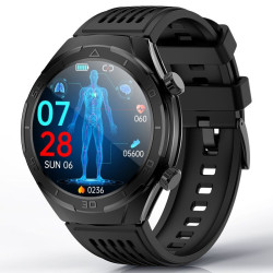 New Blood Sugar Smartwatch Bluetooth Call Non-invasive Blood Glucose