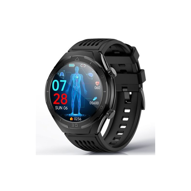 New Blood Sugar Smartwatch Bluetooth Call Non-invasive Blood Glucose