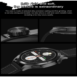 Magnetic suction charging smartwatch with Bluetooth calling