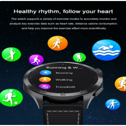 Magnetic suction charging smartwatch with Bluetooth calling