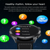 Magnetic suction charging smartwatch with Bluetooth calling