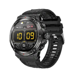 Smart watch heart rate monitor round