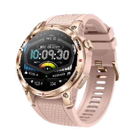 Waterproof magnetic smart watch with GPS positioning