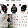 Bluetooth Smart Watch Smart Bracelet Heart Rate Monitoring For Women Man