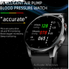 Health Care Smart Watch with Accurate Blood Pressure Temperature and Fitness