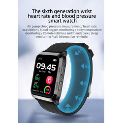 Fashionable Body temperature monitor smart watch