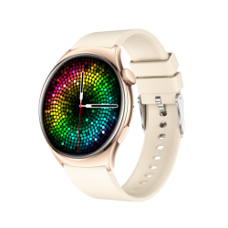 Smart Watch with Stress Tracking and Voice Assistant for Modern Life