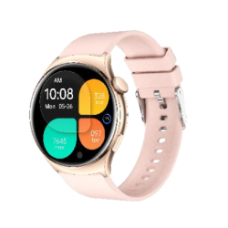 Smart Watch with Stress Tracking and Voice Assistant for Modern Life