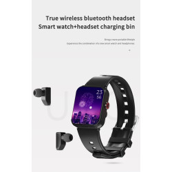 Smart Watch Man with Wireless Wireless Headphone Earphones TWS