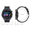 TFT Screen Smart Watch, Support Heart Rate / Blood Pressure Monitoring