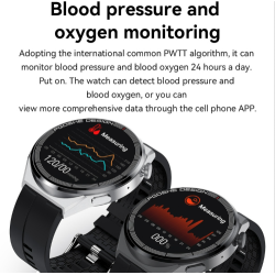 TFT Screen Smart Watch, Support Heart Rate / Blood Pressure Monitoring